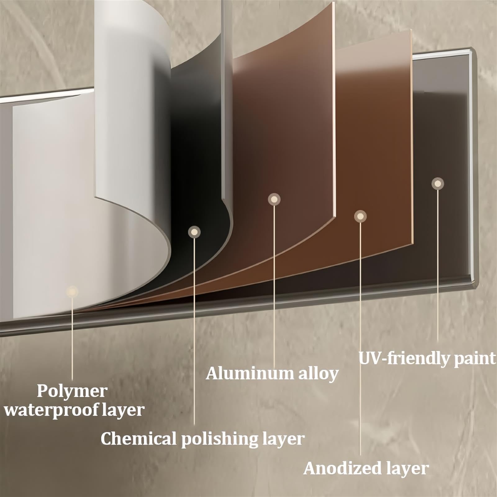 Elektrischer Wandhandtuchwärmer mit LED-Anzeige – Heizkörper mit Einstellbarer Temperaturregelung von 40–65 °C, ideal für Badezimmer und Spa-Bereiche