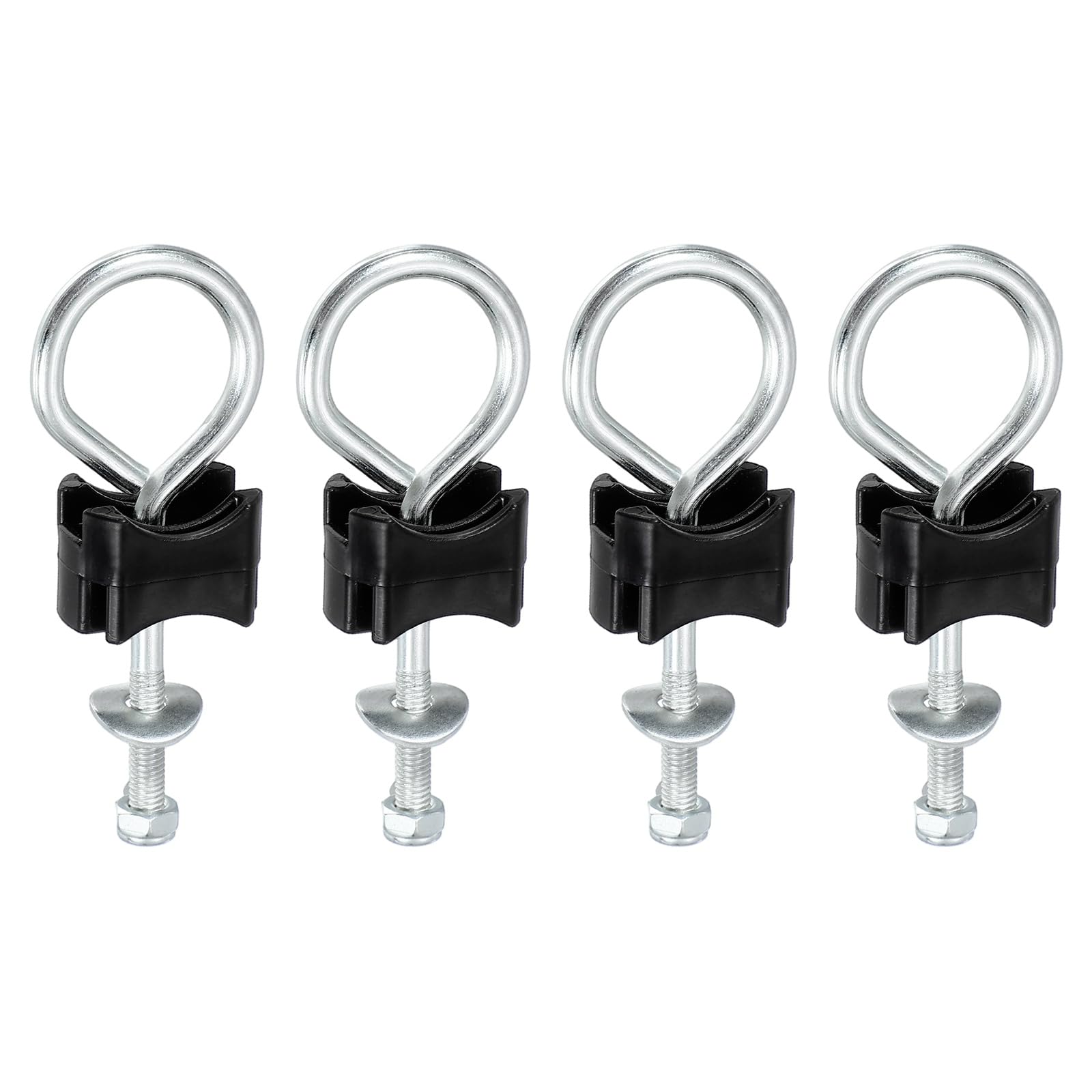 YELARXI Trampolines Screws, 8 Pack & 6mm Dia Thread Trampolines Bolts and Nuts Screws Replacement Stability Tool Accessories Fitting for (Chair/Cabinets)