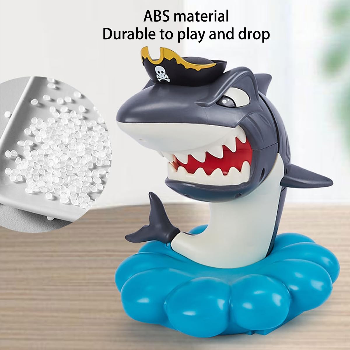 サメの口おもちゃ 青いサメの口の形状のプラスチックおもちゃ Amazon | サメのいたずらおもちゃ、手を噛む、リアルな形状
