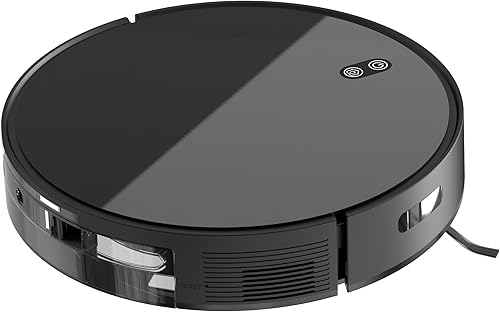 Miniatura 6 de Robot aspirador combinado y trapeador, con 3500 PA máxima succión robótica, WiFiaplicacióncontrol de voz, carga automática, limpia silenciosamente