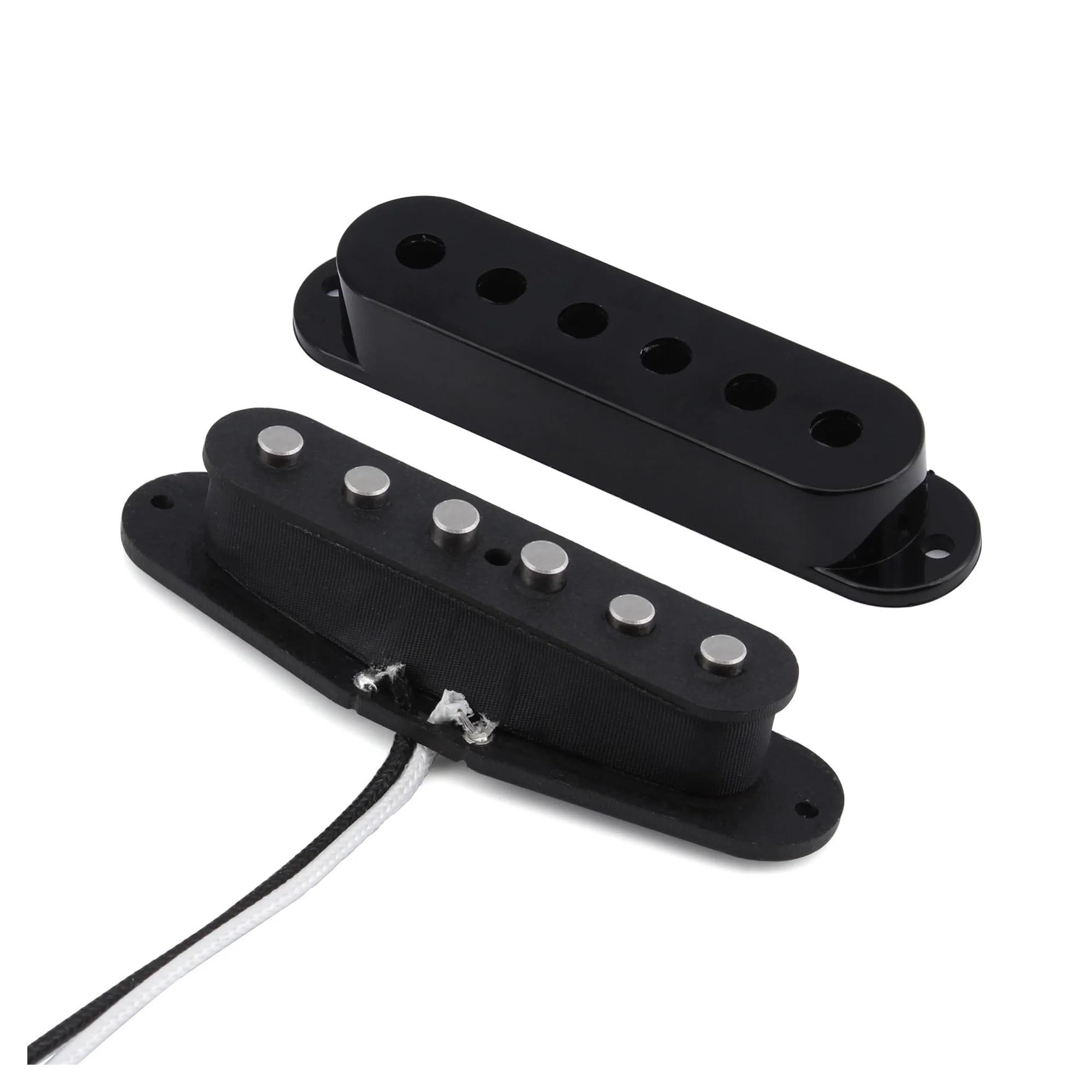 Alnico 5 SSH 3 Teiliges Tonabnehmer Set Zubehör Für E Gitarre Schwarz
