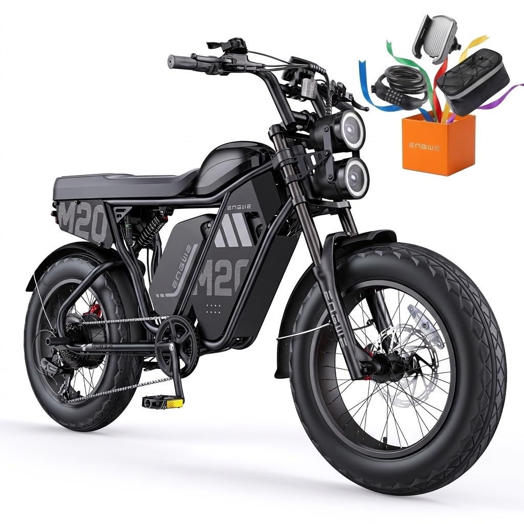 ENGWE M20 3.0 Electric Dirt Bike, Dual Battery