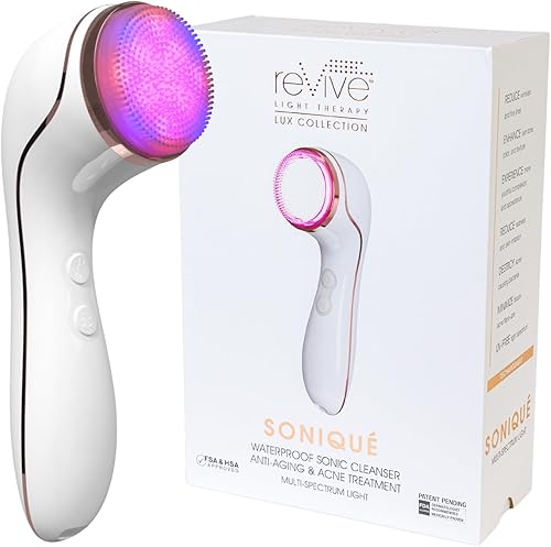 Miniatura 10 de Lux Collection reVive Light Therapy Sonique Mini dispositivo de reducción de acné y arrugas