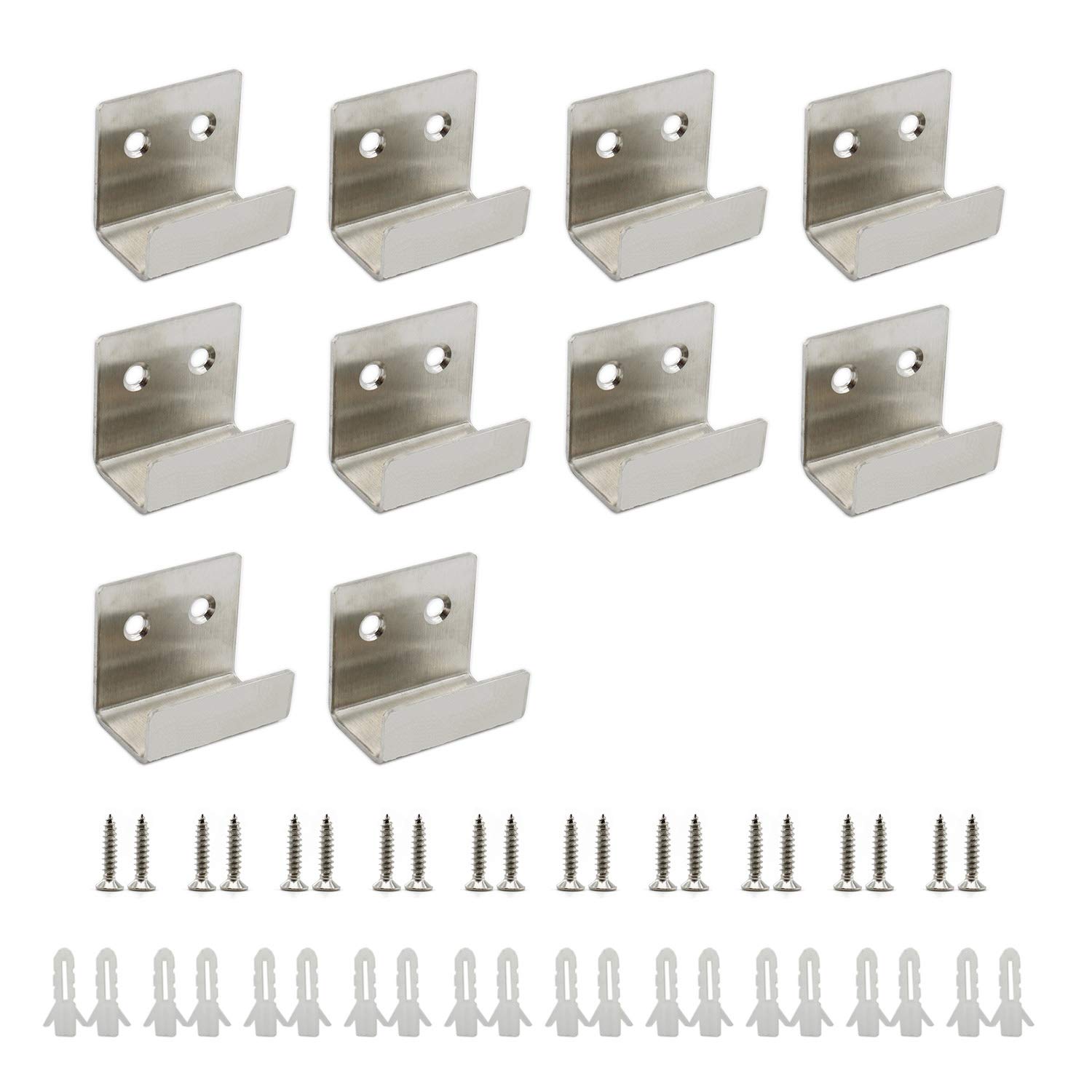 Ulifestar Stainless Steel Tile Bracket Billboard Holder, Wall