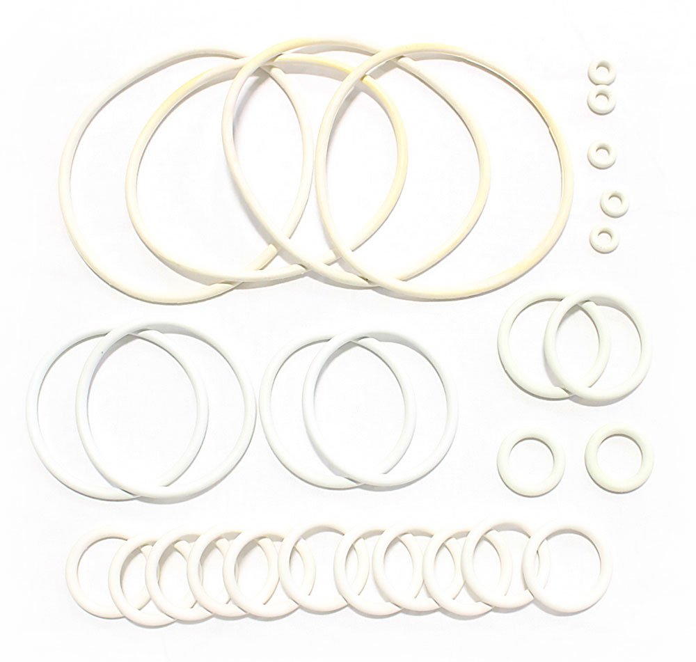 Game Room Guys Gottlieb Buttons and Bows Pinball White Rubber Ring Kit