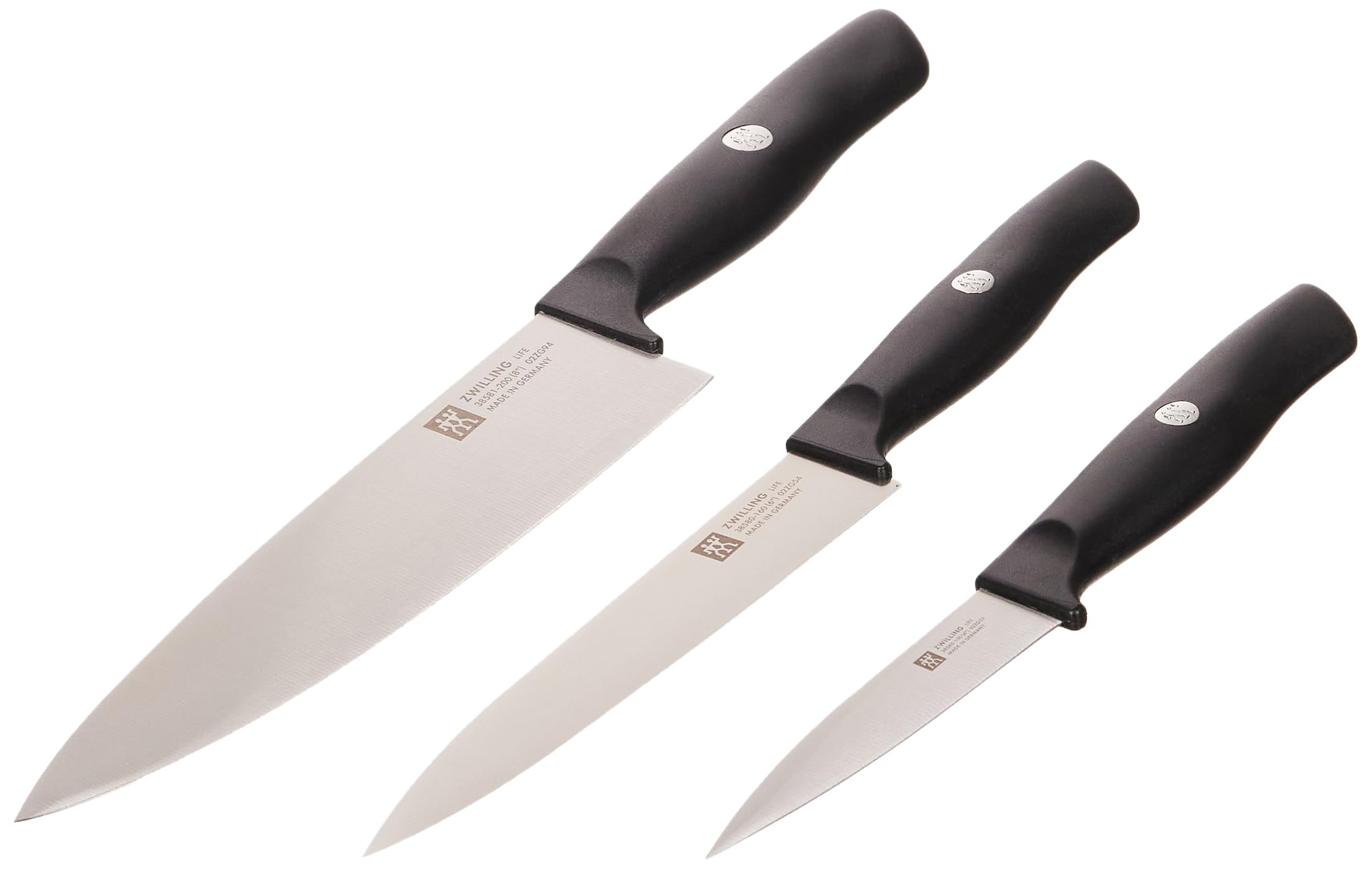 ZWILLING SWIFT Charcoal Black 3ピースセット Zwilling J.A Henckels Life Starter Set 3 pc | Made in Germany