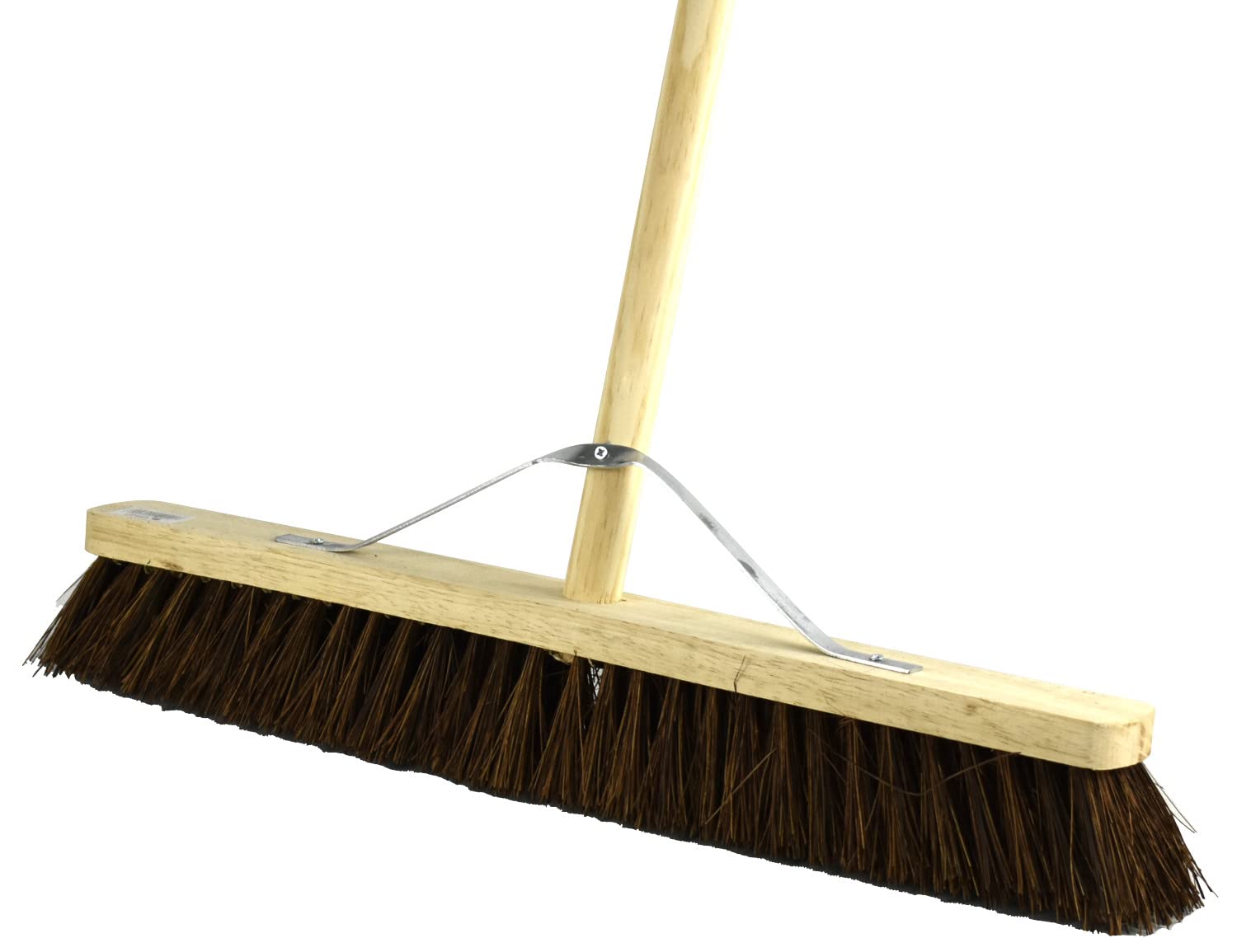 Sterling Ventures Large Cleaning Sweeping Wooden Platform Broom (24' Bassine), Natural
