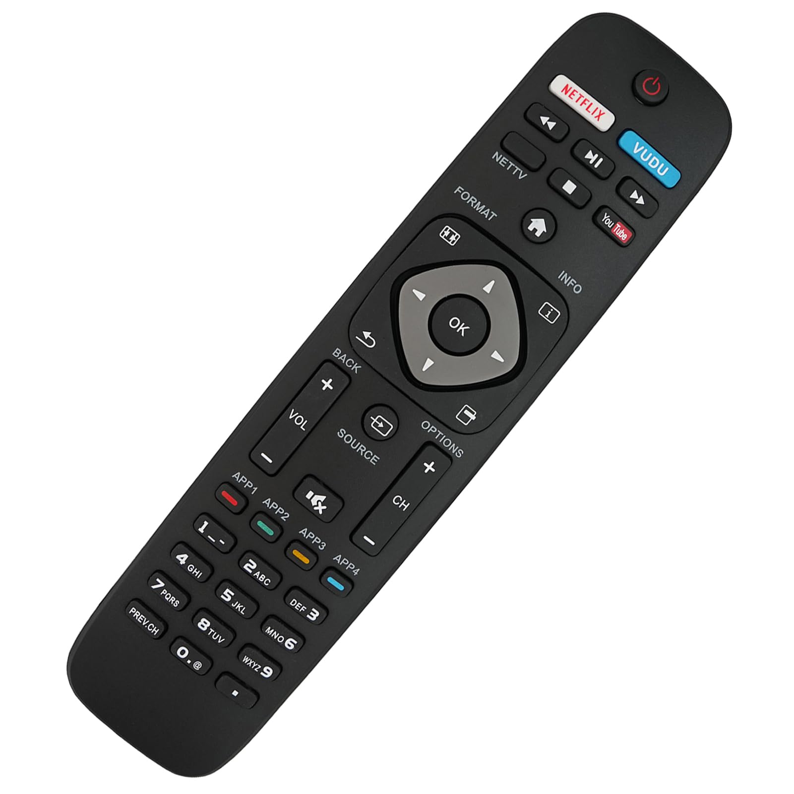 Telephone Fixe Sans Fil Ersatz Fernbedienung Für TV Philips 47PFK6549/12 47PFK6559 47PFK6559/12 Voyance Par Telephone