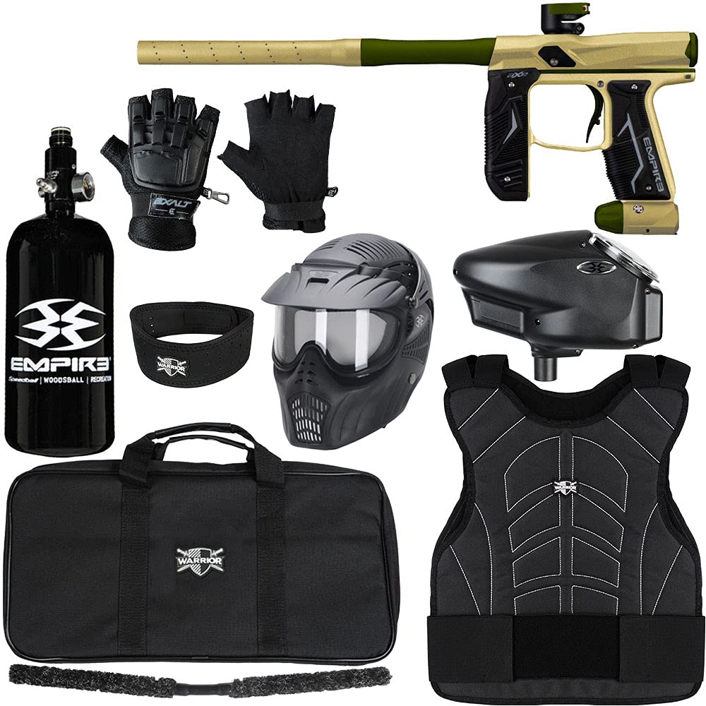 Action Village Empire Axe 2.0 Protector Level 3 Paintball Gun Package Kit
