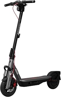 Ninebot F3 Electric Scooter, Up to 20 MPH, 44-Mile Range, Self-Sealing Tubeless Tires, Front Hydraulic & Rear Elastomer Suspension, UL2271 2272 Certified