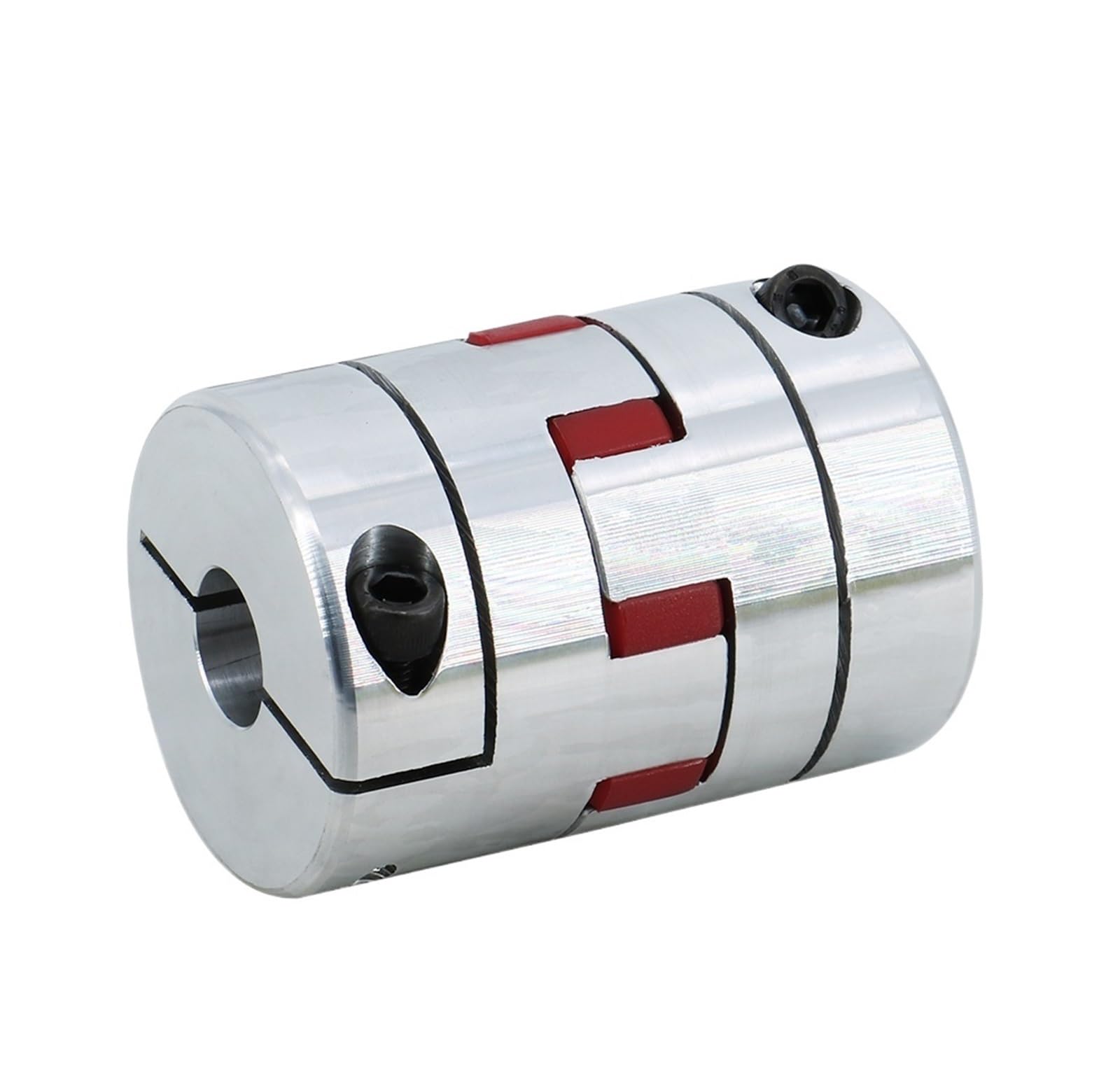 Rigid Coupling,Stainless Steel Rigid Coupling 1PCS D25L30 Couple Flexible Plum Shaft Coupling CNC Stepper Motor Coupler(6X10)