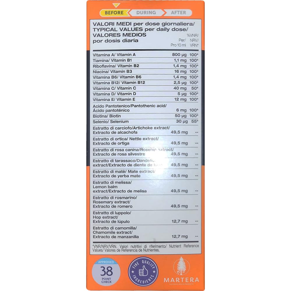Vibràcell Sport 300ml, 2 Confezioni - Integratore Alimentare a base di Estratti Vegetali e Succhi di Frutta e Verdura, Sostengo Psicofisico