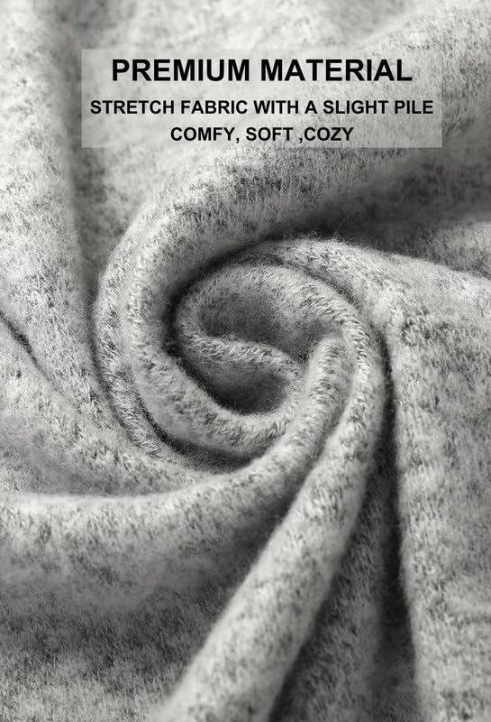 Vulcanodon Mens Pajama Set Ultra Soft Stretch Long Sleeve Lounge Pjs Button-Down lightweight & Warm Sleepwear3