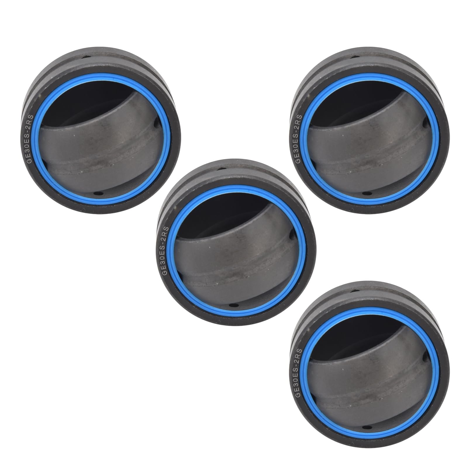 Ensemble de roulements à billes sphériques à gorge profonde radiale, conception robuste en acier à haute teneur en carbone pour machines d'ingénierie, cylindres hydrauliqu (GE30ES-2RS)