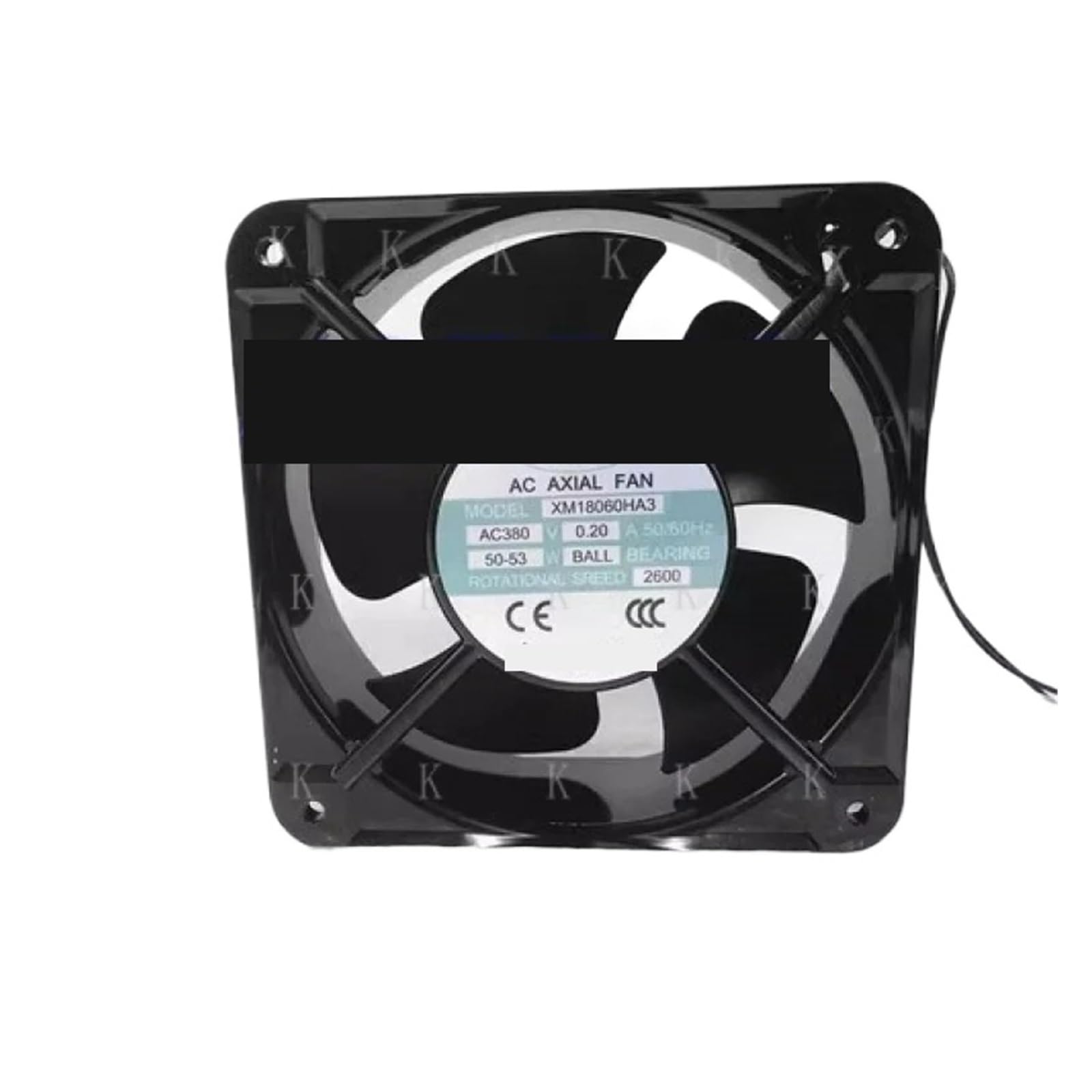 BRODEFUP XM18060HA3 18060 AC380V 0.20A 53W 18CM Cooling Fan