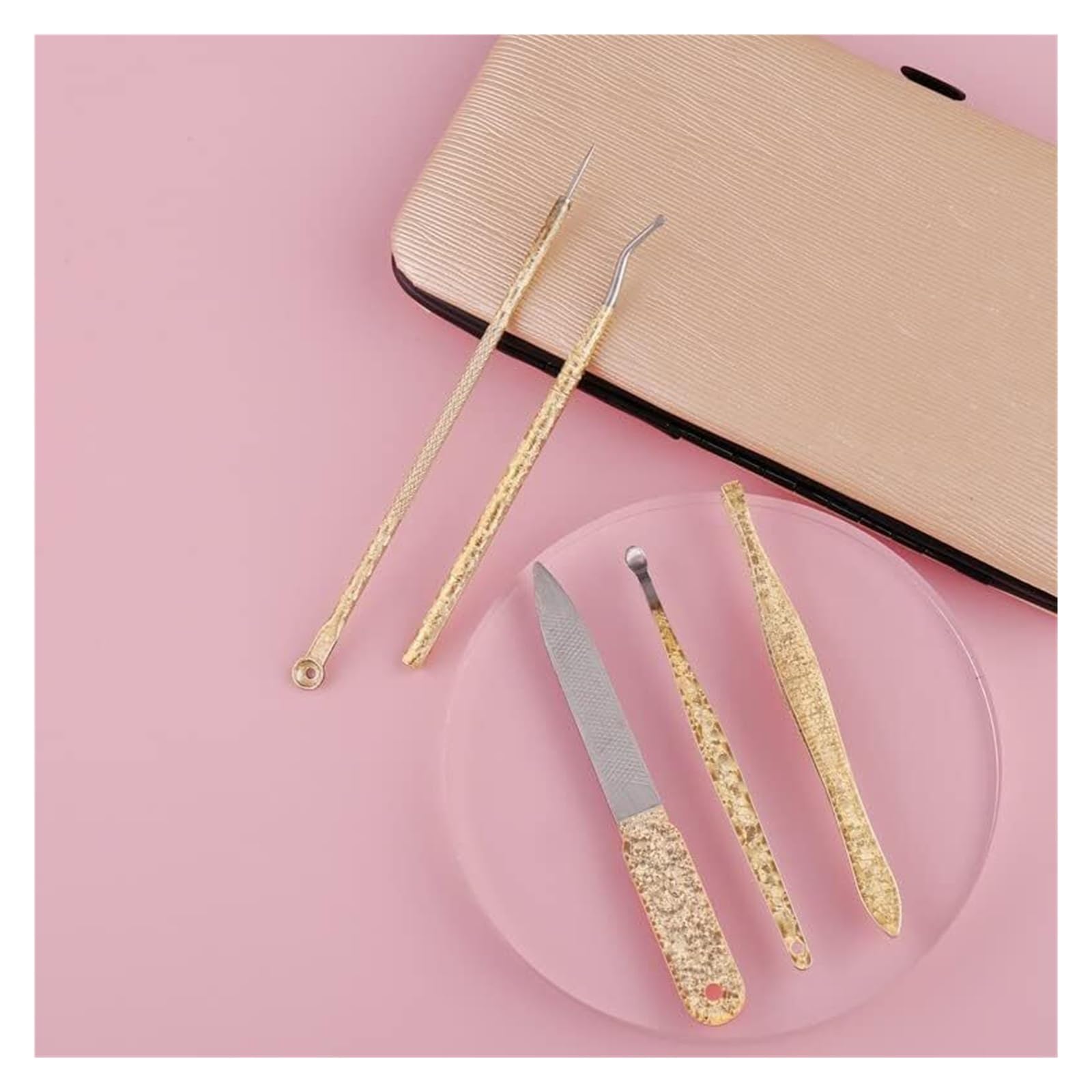 Juego de manicura, cortaúñas Profesional, cortaúñas de Acero Inoxidable, Kit de manicura y pedicura. Herramientas para Cortar uñas.