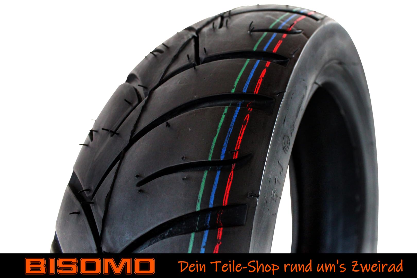 2x Reifen 120/70-12 Zoll TL 51J PR507 kompatibel mit Piaggio Fly Peugeot Speedfight MBK Booster Kymco Agility Yamaha Aerox, Roller Motorrad 50-150ccm