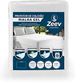 Protetor colchão Queen malha gel