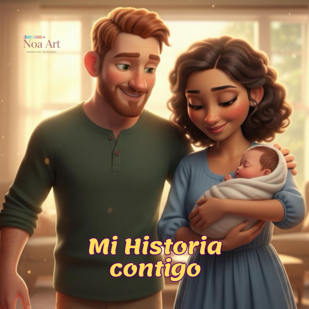 Mi HIstoria Contigo, Una Historia de Amor y Recuerdos de 0 a 5 Años, Edición NIña (6): Baby Memory Book