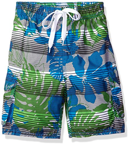 Image of Kanu Surf Boys' Paradise Floral Swim Trunk