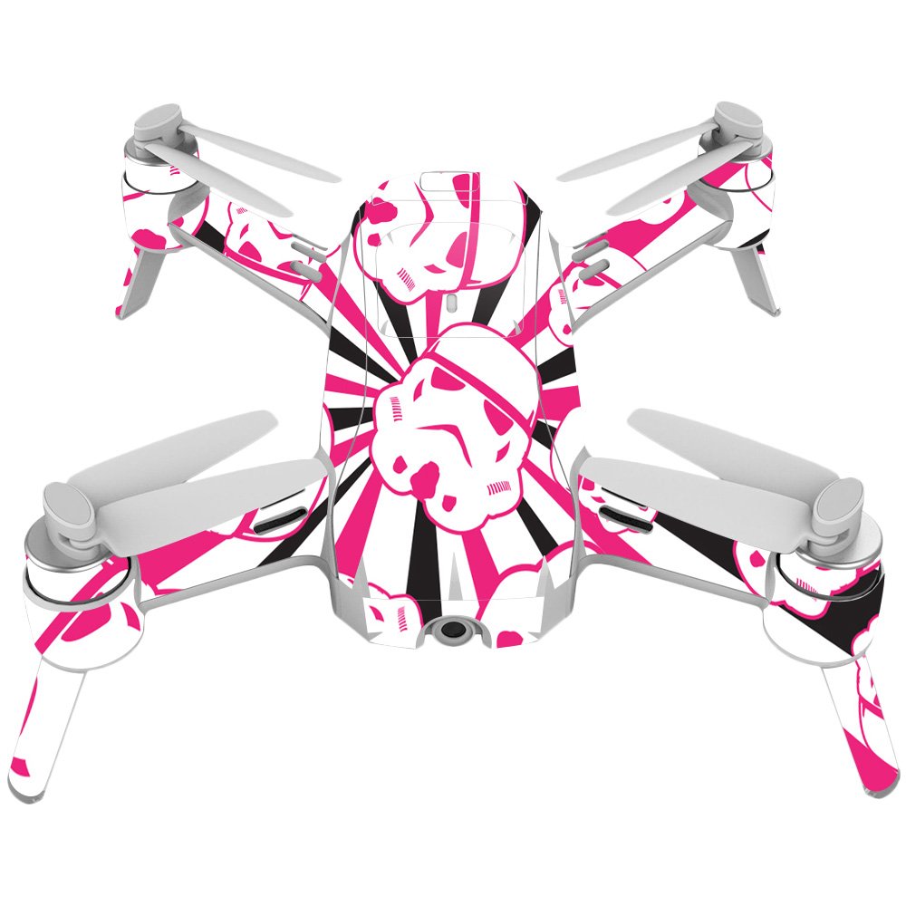 Mightyskins Skin Compatible With Yuneec Breeze 4k Pink Trooper