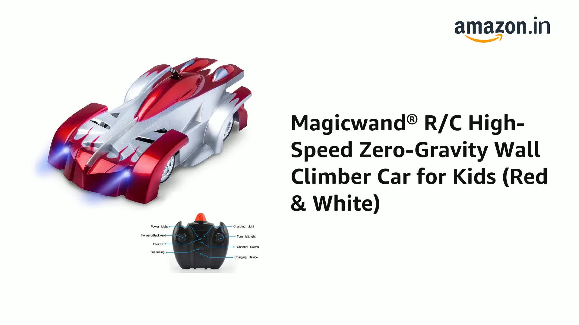 zero gravity wall climbing car