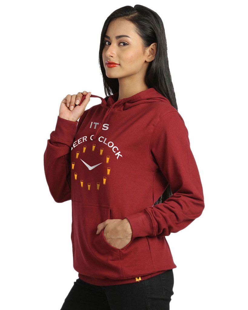 Campus Sutra Women Printed Hoodie