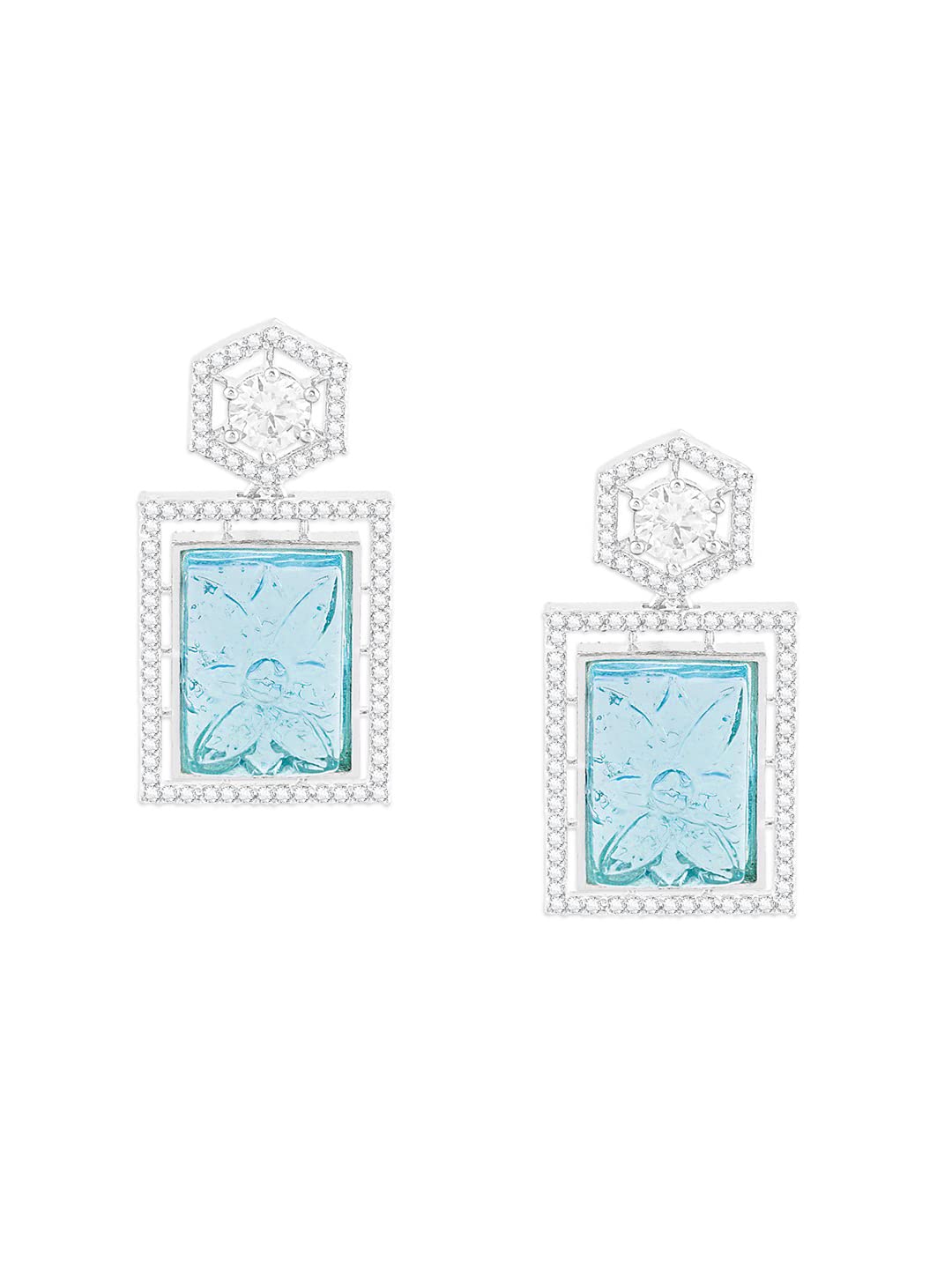 See full amazon price history chart for Zaveri Pearls Turquoise Blue Stone & Dazzling Cubic Zirconia Embellihsed Brass Contemporary Drop Earring For Women-ZPFK15825 Zaveri Pearls Turquoise Blue Stone & Dazzling Cubic Zirconia Embellihsed Brass Contemporary Drop Earring For Women-ZPFK15825 (B0BVJ28463) Amazon Price History, Amazon Price Tracker