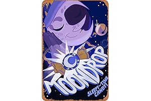 FNAF Moon Metal Sign: Embrace the Chills of Security Breach