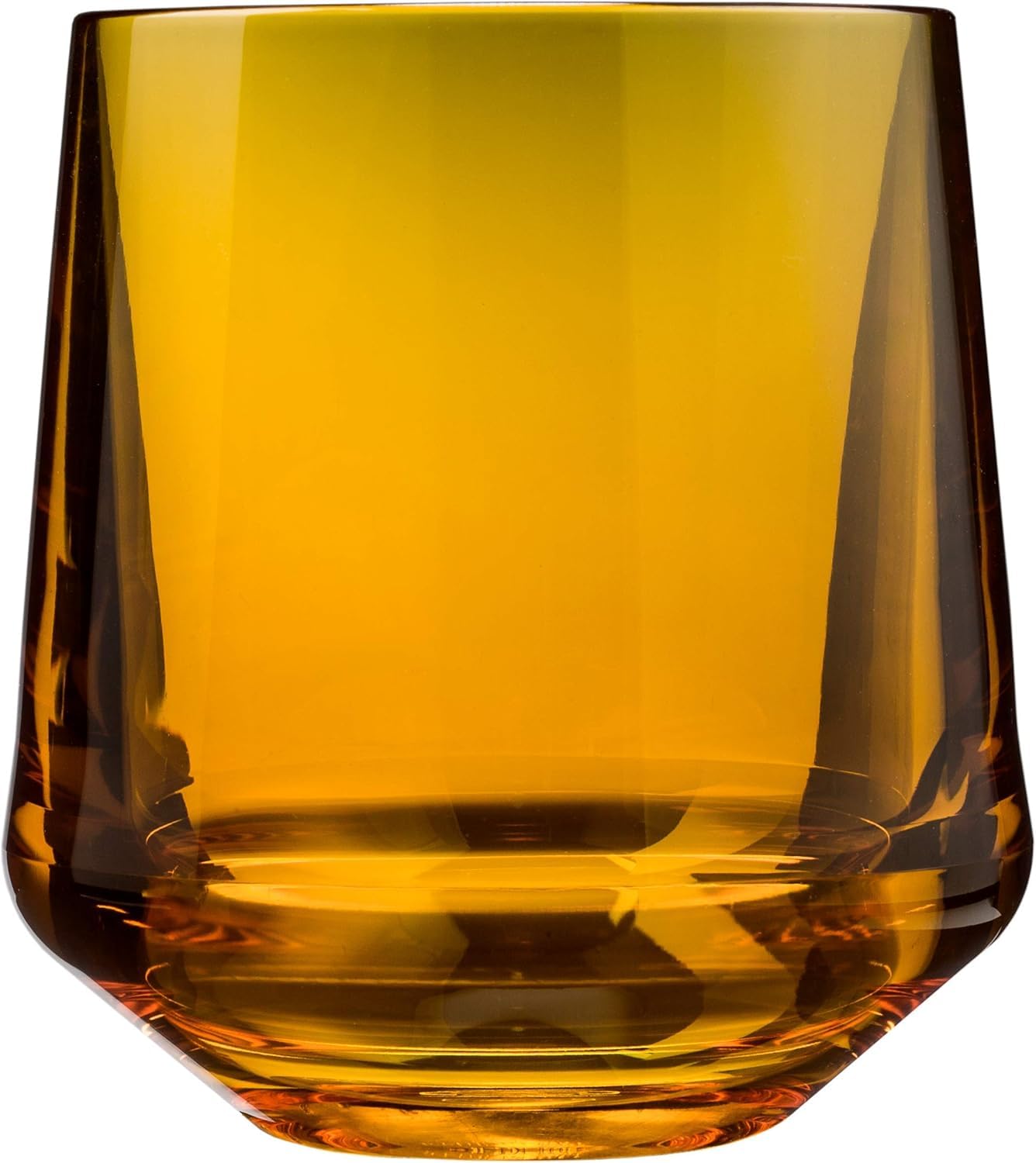 Drinique VIN-SW-AMB-4 Copas de vino Tritan irrompibles sin tallo, 12 onzas líquidas, ámbar