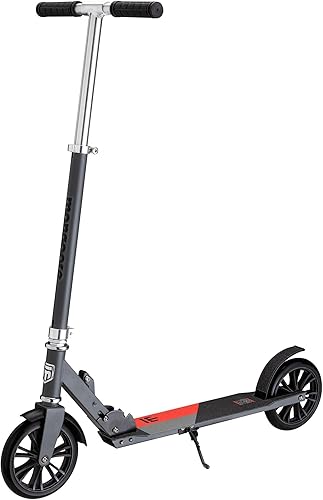 Mongoose Trace Kick Scooter para jóvenes, adultos, niños y niñas, de liberación rápida, ligero y fácil de plegar, agarres estilo bicicleta, soporta