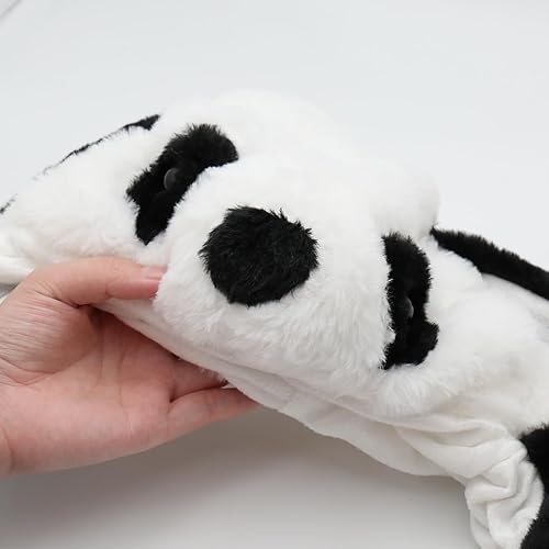 Miniatura 3 de Sombrero de orejas en movimiento de araña, pato rana, panda, muñeco de nieve, sombrero de Papá Noel con orejas móviles