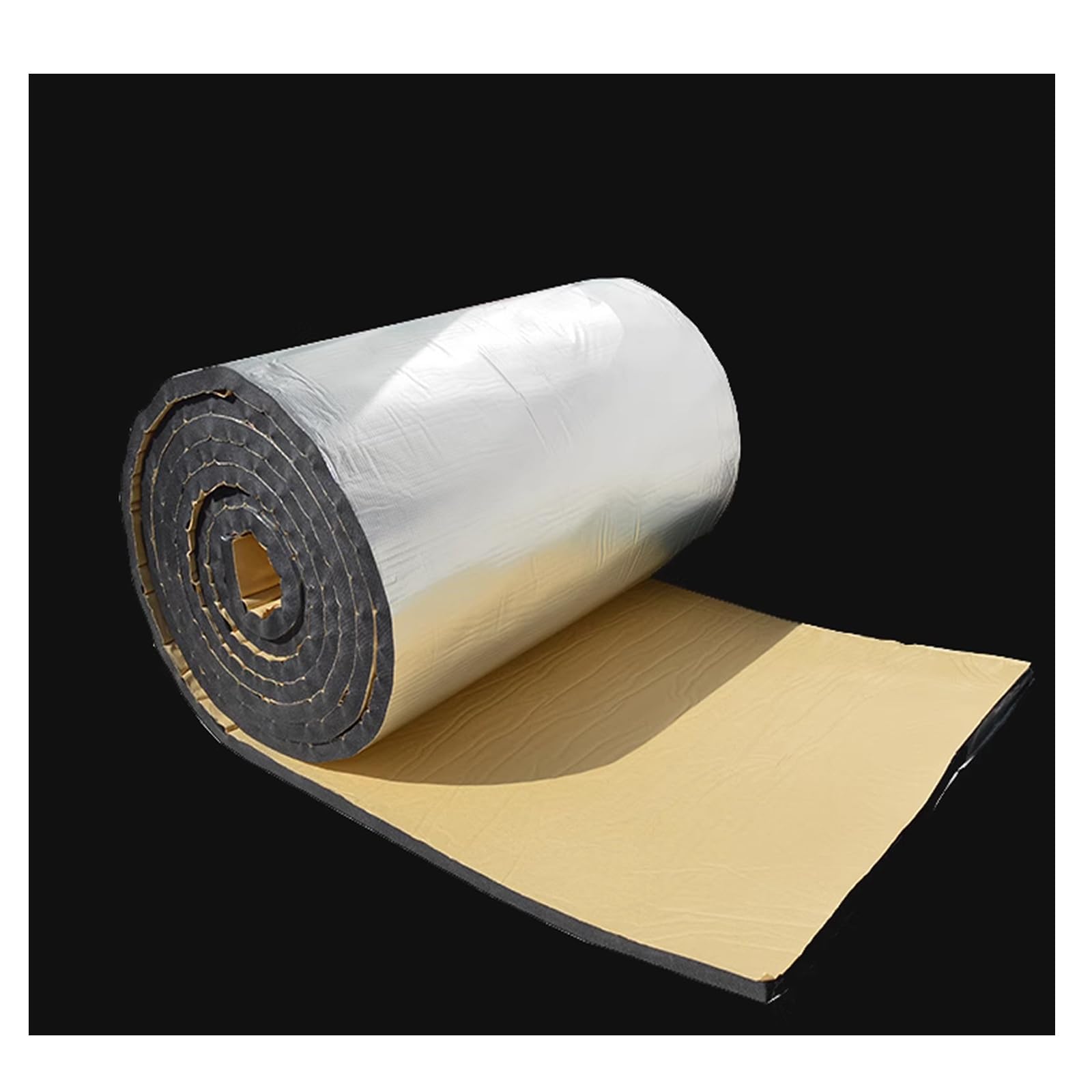 Esteras de aislamiento acústico para automóviles,Espuma ignífuga Impermeable amortiguación acústica, para Motor,Espuma Escudo térmico para Aislamiento térmico Control ( Color : 30mm(THK) , Size : 1*10