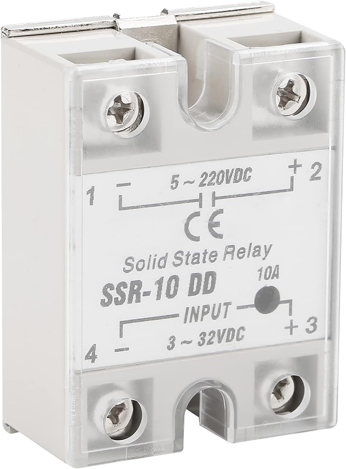 SSR-10 DD 10A 5-220VDC Solid State Relay for Industrial Automation Process