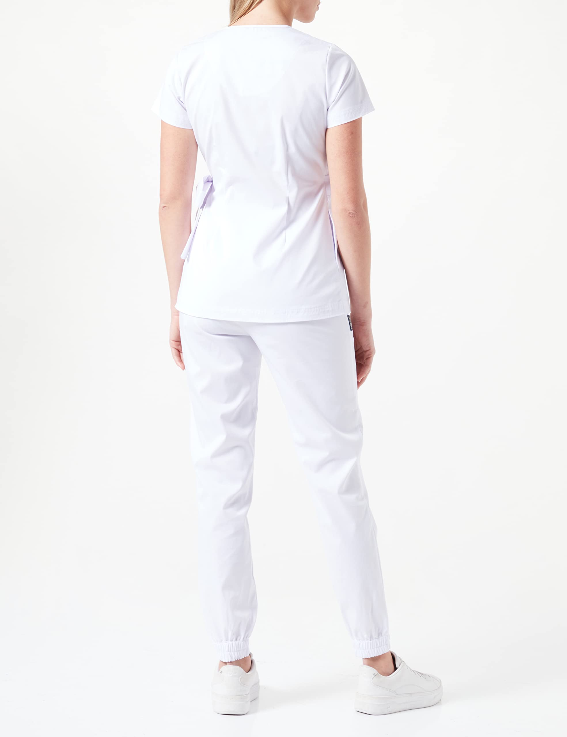 InWhite Zestaw medyczny damski 2889, biały, L/XL Duże rozmiary