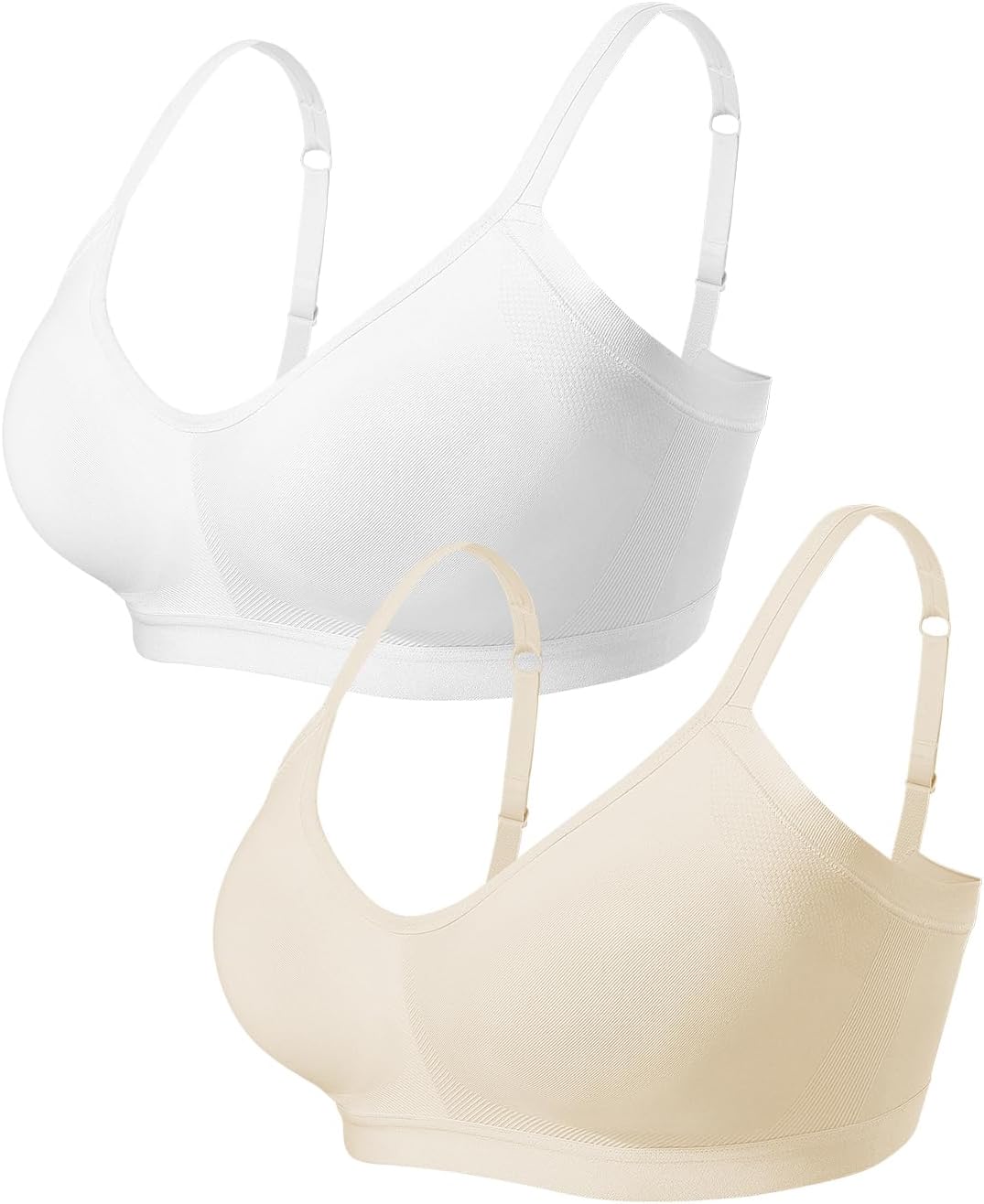 Seamless Bra for Women Stretch Wireless Bras Underarm Smoothing Bras