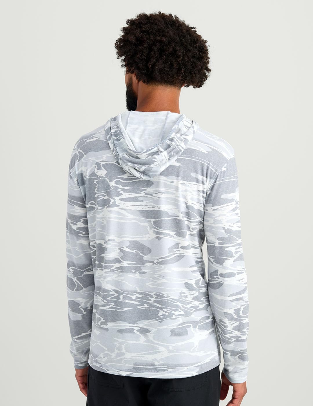 HUK Mens Leeward KC Scott Pattern Performance Fishing Hoodie, Quiet Harbor, 3X-Large - Image 5