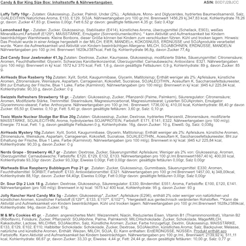 KING SIZE 1,5KG XXL Box | Prime & Yummer´s Cornflakes | USA Süßigkeiten | BIG American Candy Box | US Snacks and Drinks | Geschenkbox | INSTA Sweets | Halloween Kracher | Candy & Bar ®