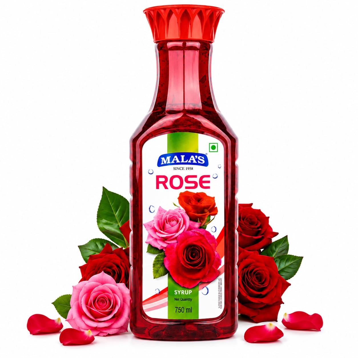 Mala's Mala Rose Syrup - 750Ml Bottle, Liquid-picture-10