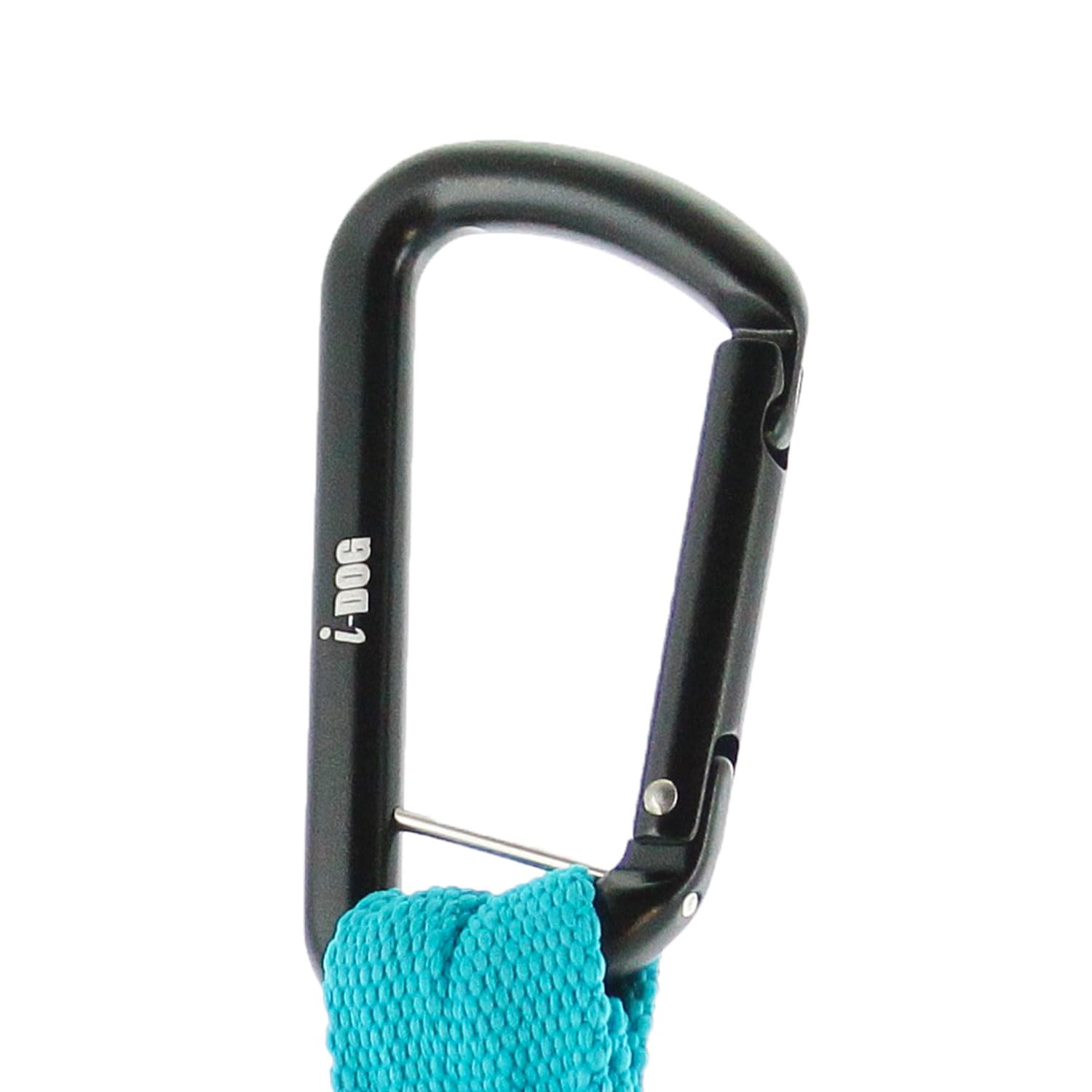 Führleine (Leine) für Hunde mit Stoßdämpfer One Canicross, Canirando, Canijogging, Canitrail, intensive Nutzung Sport oder Freizeit, I-dog ist eine französische Marke (Orange)