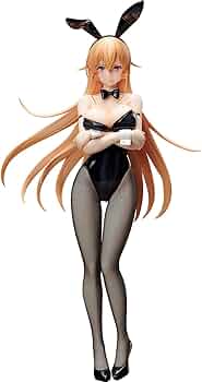 1/4 食戟のソーマ 薙切えりな バニーVer. ブラッシュアップカスタム品 Amazon | 食戟のソーマ 薙切えりな バニーVer. 1/4スケール PVC製 塗装