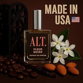 ALT. FRAGRANCES Fleur Noire 100ml Inspired by BlackOpium Extrait de Parfum Long Lasting Perfume for Women, Signature Scent Womens Fragrance