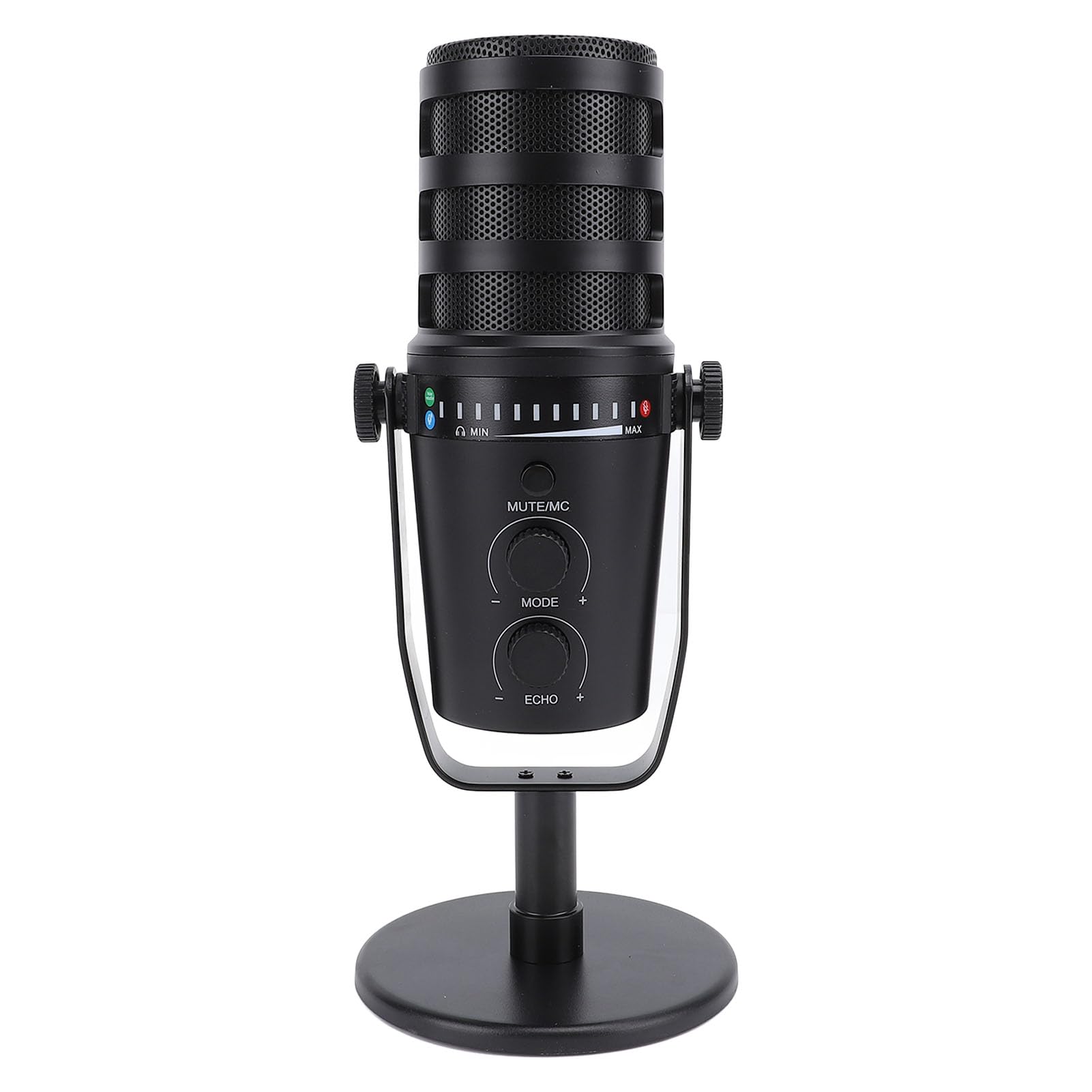 SIXRUN Microfono per Registrazione Dal, Microfono per Podcast USB in Metallo con Silenziamento Rapido, Campionamento a 192 KHz per Giocatori e Podcaster