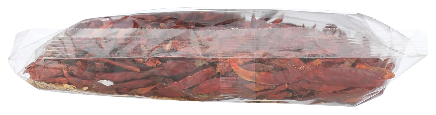Whole Chile De Arbol, 16 Ounce - Mexican Whole Dried Arbol Chili Peppers