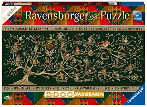 Ravensburger Harry Potter The Black Family Tree 2000 Piece Jigsaw Puzzles for Adults and Kids Age 12 Years Up
