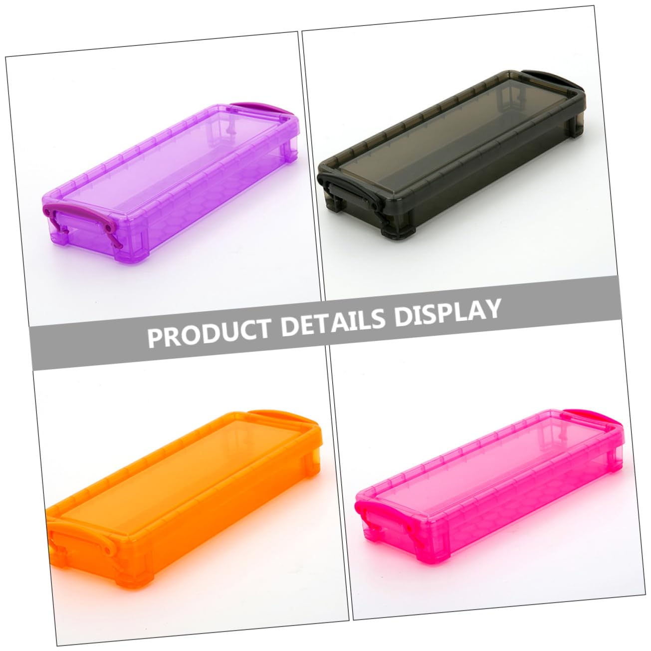 VILLCASE 8pezzi Astuccio Portapenne Capacità Colori Per Scuola e Cancelleria Organizer Per e Scrivania
