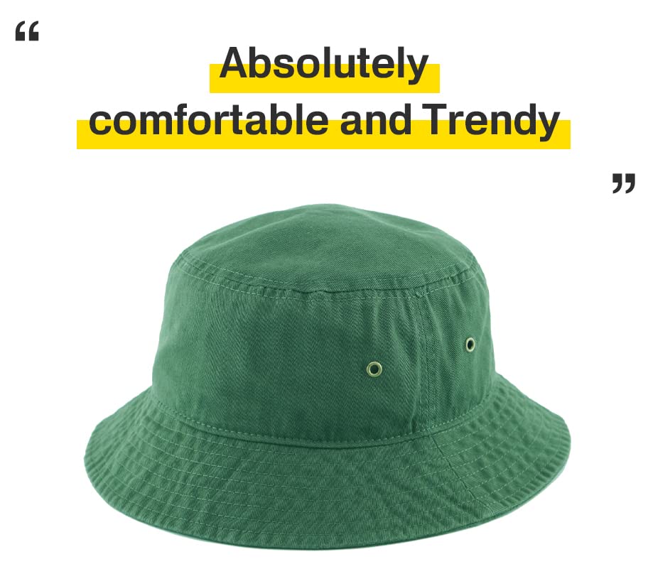 Image of KBETHOS 100% Cotton Washed Bucket Hat