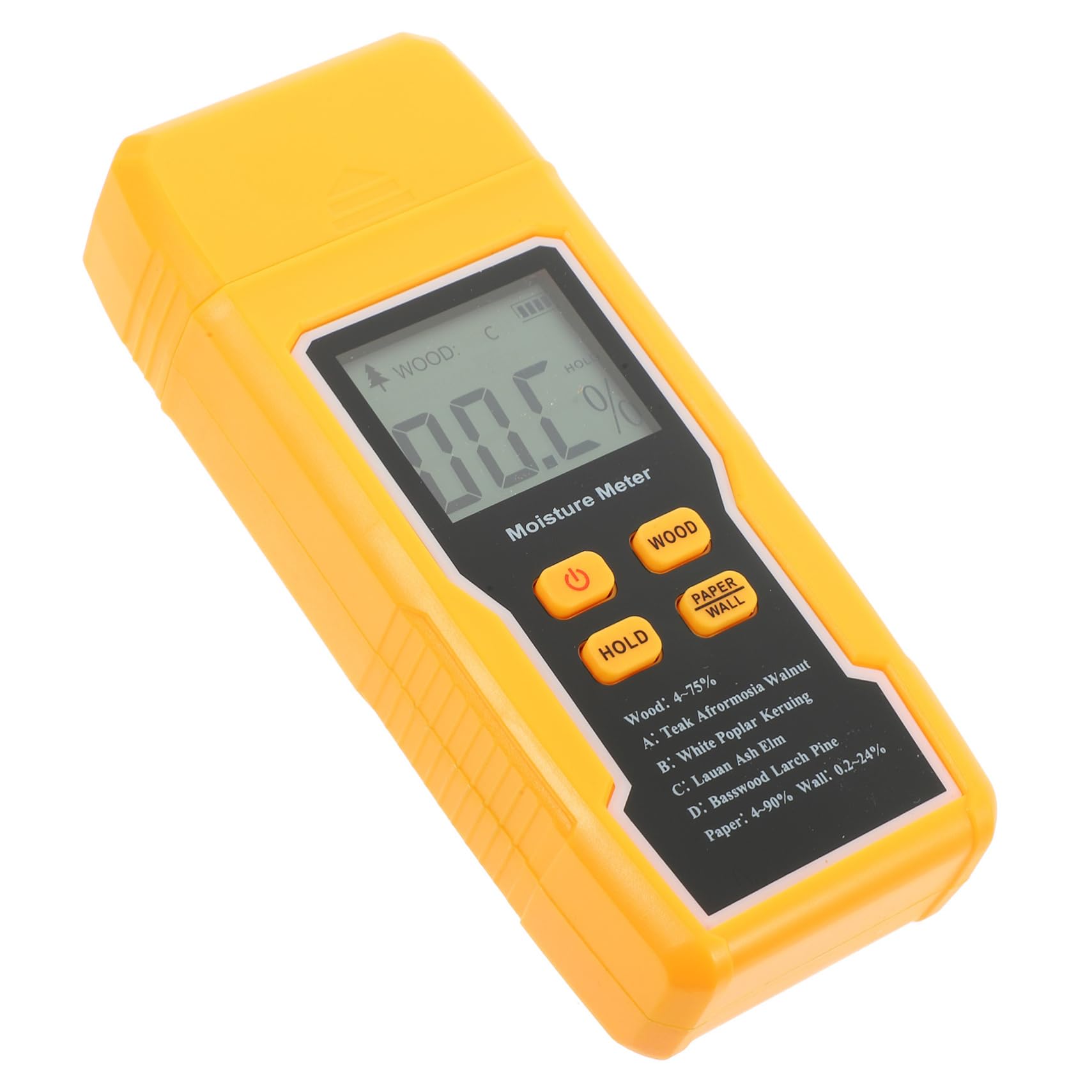 jojofuny 2pièces Testeur Humidité Bois Mesure Précise Pour Bois Cloison Sèche Et Sol Appareil Compact Avec Écran Lcd Et Probes Intégrés Outil Pour Évaluer Humidité Des Matériaux
