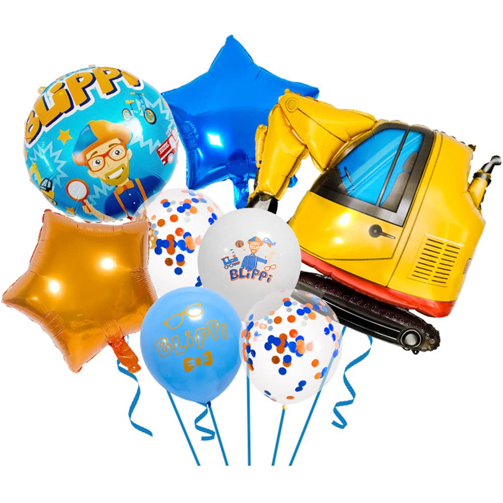 Buy Blippi Birthday Decorations Ballons Blippi Ballons Birthday Party