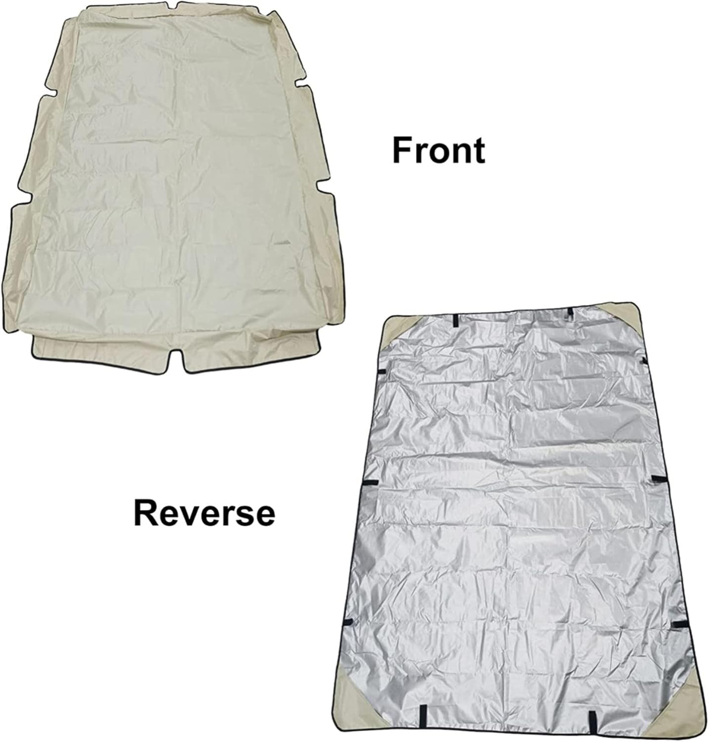 Outdoor Swing Canopy Replacement Cover & Swing Cushion Cover 3 Seater, Waterproof Garden Seater Sun Shade Porch Hammock Patio Swing Cover,Blue,164x114x15cm/65x45x6''